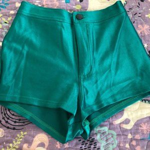 High Waisted Disco Shorts